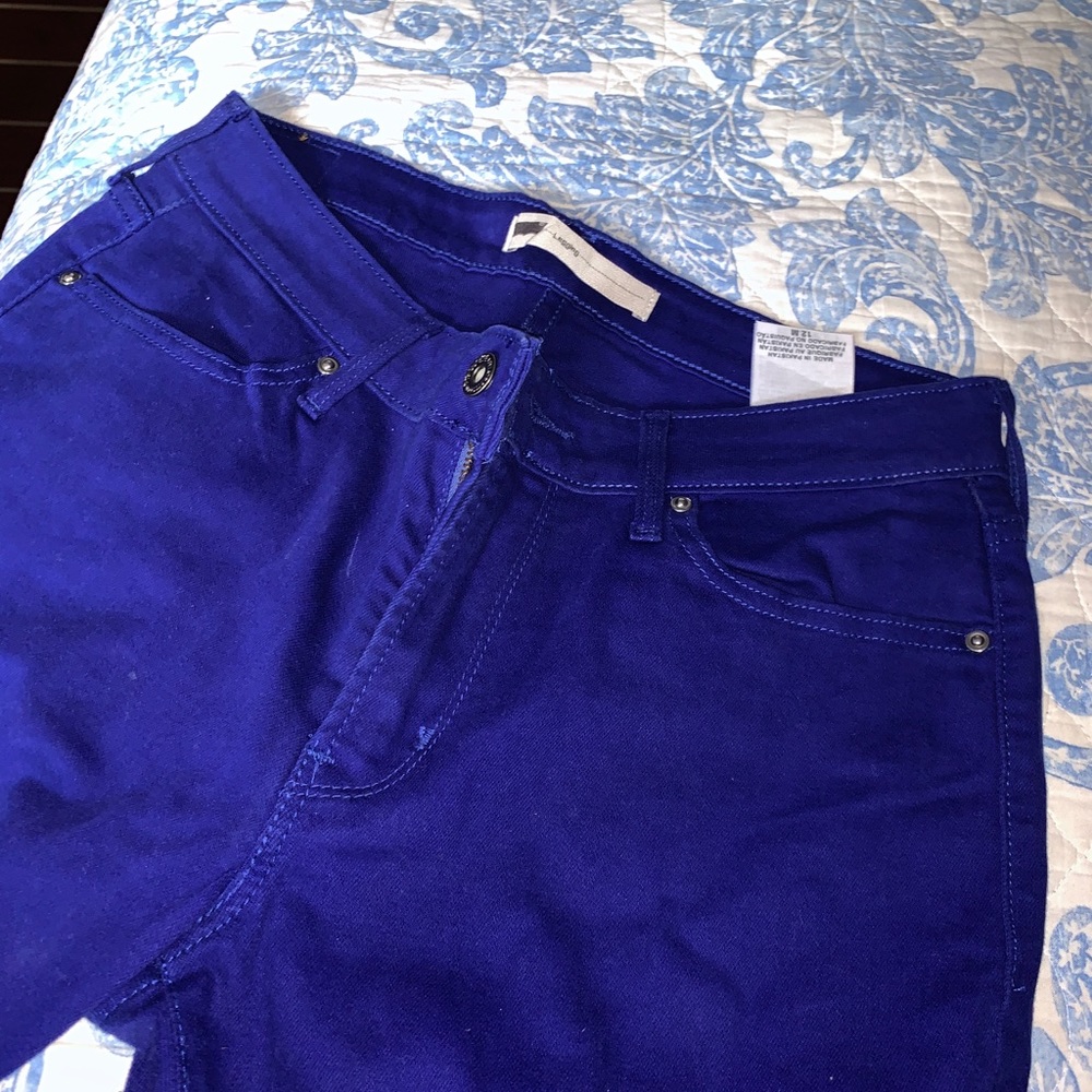 LEVI LEGGING BLUE JEANS